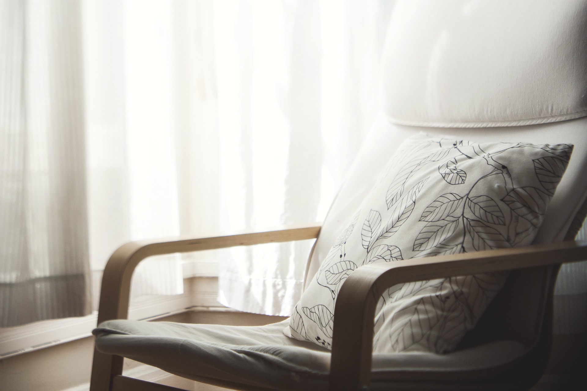 Calm and comfortable space inviting personal reflection
